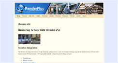 Desktop Screenshot of irendernxt.com