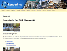 Tablet Screenshot of irendernxt.com