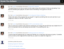 Tablet Screenshot of forum.irendernxt.com